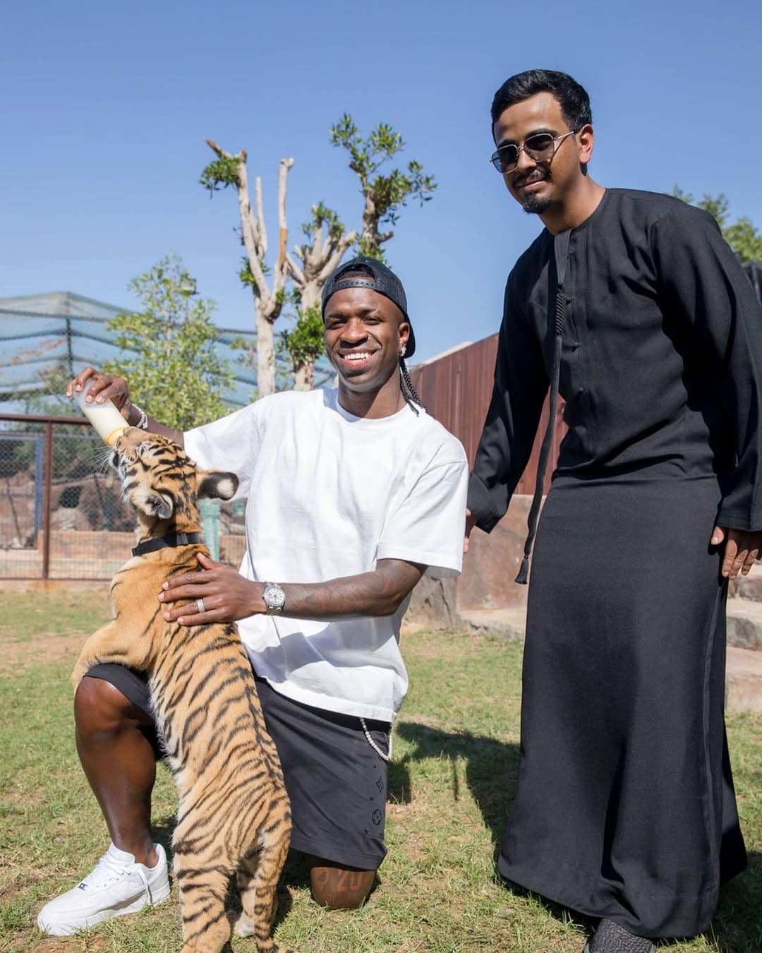 Fame Park is a private zoo in Dubai