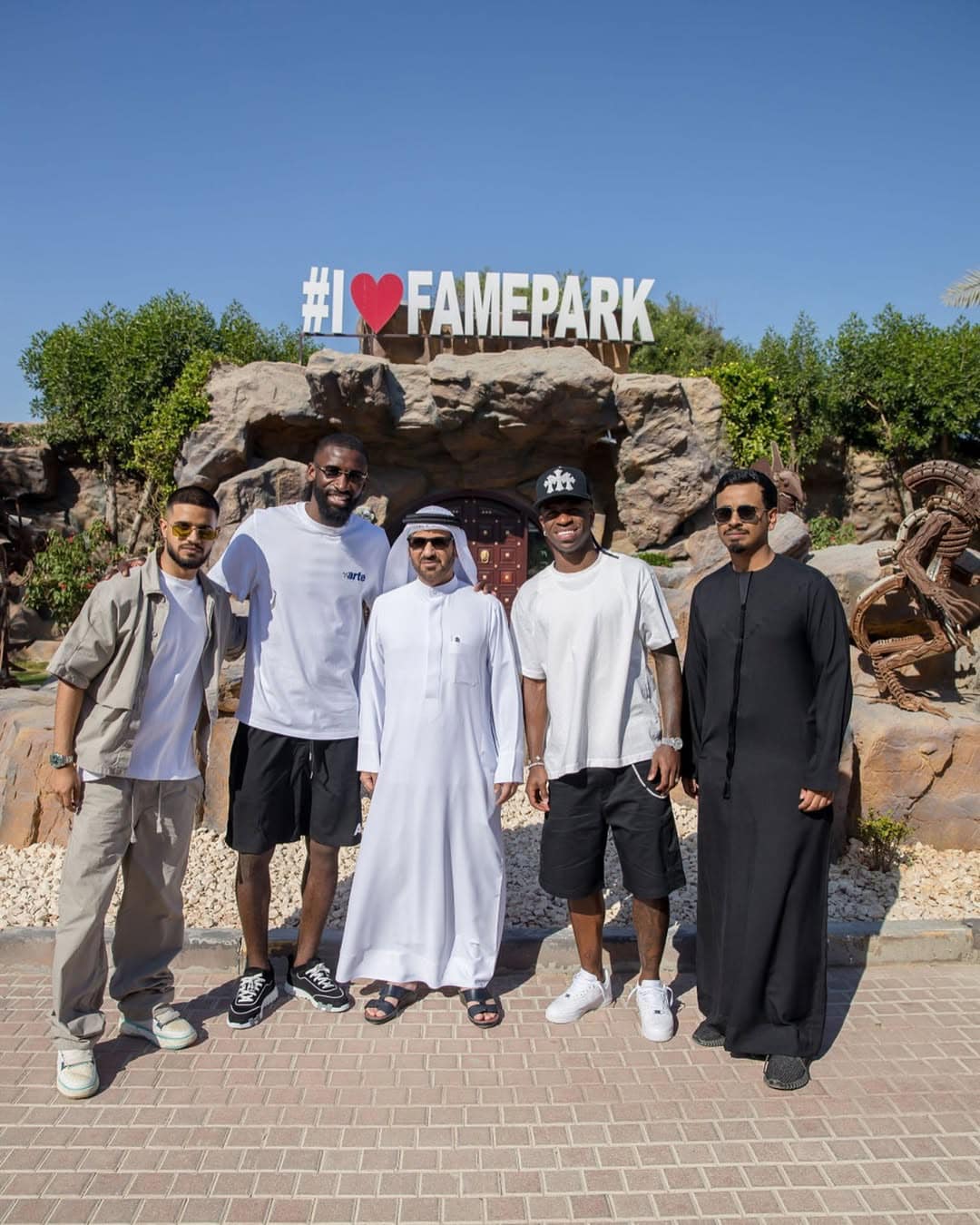 Fame Park is a private zoo in Dubai